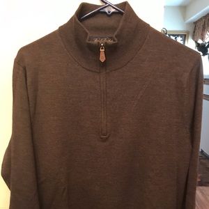 Brooks Brothers 100% Saxxon wool sweater- Medium